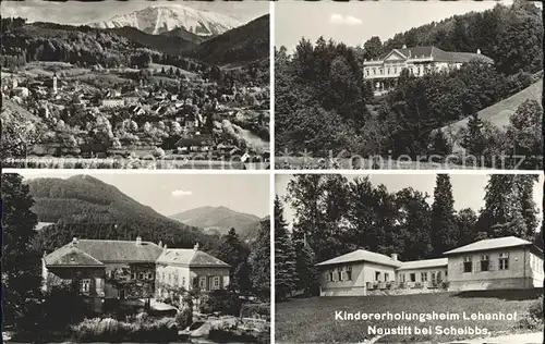 Scheibbs Kindererholungsheim Lehenhof Neustift Kat. Scheibbs