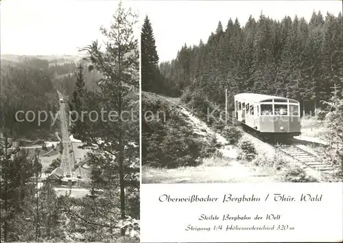 Oberweissbach Bergbahn  Kat. Oberweissbach