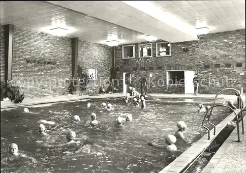 Oberwiesenthal Erzgebirge Erholungsheim Am Fichtelberg Schwimmhalle Kat. Oberwiesenthal