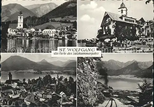 St Wolfgang Salzkammergut Schafberg Weisses Roessl Zinkenbach  Kat. St. Wolfgang im Salzkammergut