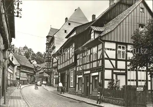 Stolberg Harz Thomas Muentzer Gasse Kat. Stolberg Harz