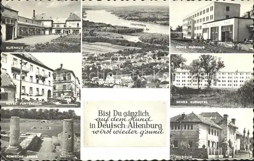 Deutsch Altenburg Bad Kurhaus Hotel Roemische Arena Museum Kat. Bad Deutsch Altenburg