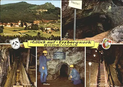 Bodenmais Erzbergwerk Silberberg 12. Jhdt. Bayerischer Wald Kat. Bodenmais