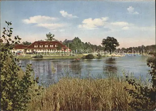 Ingolstadt Donau Rasthaus am Auwaldsee Kat. Ingolstadt