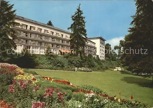Bad Schwalbach Park Blumenbeet Staatliches Kurhotel Kat. Bad Schwalbach