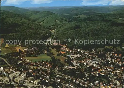 Bad Bergzabern Kneippheilbad Heilklimatischer Kurort Naturpark Pfaelzerwald Fliegeraufnahme Kat. Bad Bergzabern