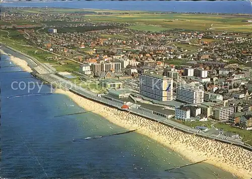 Westerland Sylt Neues Kurzentrum Nordseeheilbad Fliegeraufnahme Kat. Westerland