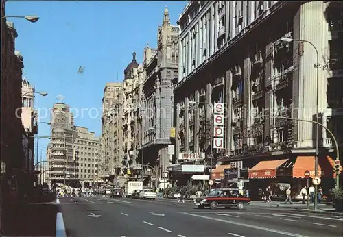 Madrid Spain Avenida de Jose Antonio Kat. Madrid