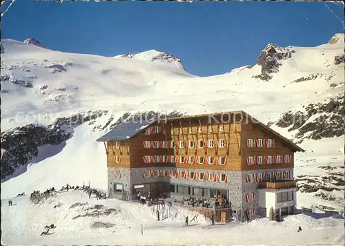 Rudolfshuette Berghotel am Weissee Granatspitze Sonnblick Hochfilleck Alpinzentrum Kat. Uttendorf