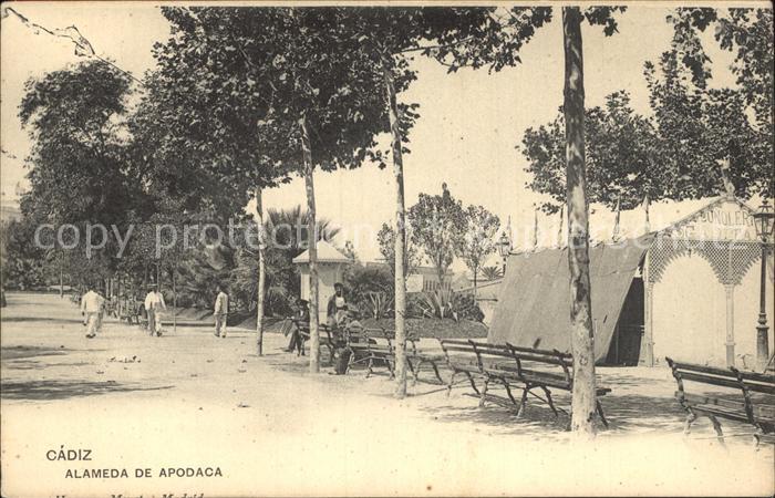 Cadiz Andalucia almeda de Apodaca.. | Ansichtskarten günstig