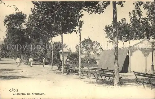 Cadiz Andalucia almeda de Apodaca Kat. Cadiz