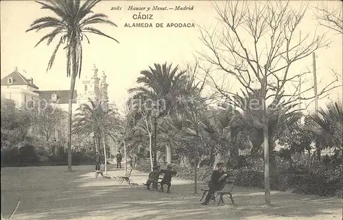 Cadiz Andalucia Almeda de Apodaca Kat. Cadiz