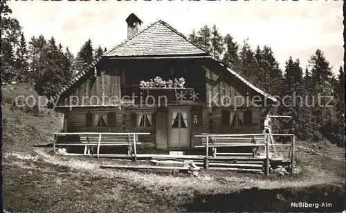 Kiefersfelden Nusslberg Alm Kat. Kiefersfelden