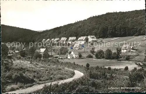 Wolfshagen Harz Teilansicht Kat. Langelsheim