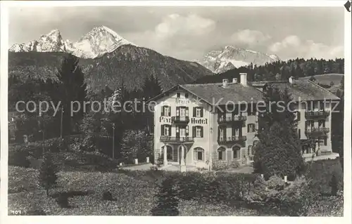 Berchtesgaden Erholungsheim der DAV Park Hotel Kat. Berchtesgaden