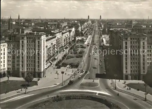 Berlin Karl Marx Allee mit Frankfurter Tor Kat. Berlin