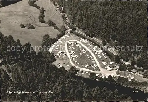 Altensteig Schwarzwald Camping Platz Fliegeraufnahme / Altensteig /Calw LKR