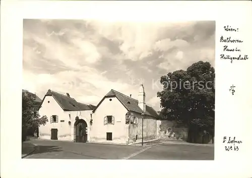 Wien Beethovenhaus in Heiligenstadt Kat. Wien