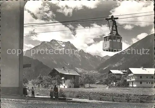 Mayrhofen Zillertal Penkenbahn mit Gruenberg Kat. Mayrhofen