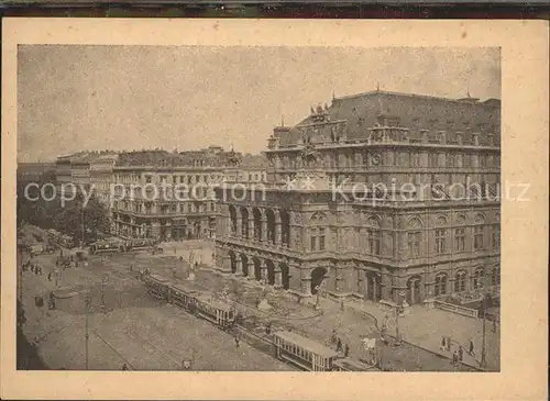 Wien Staatsoper Kat. Wien