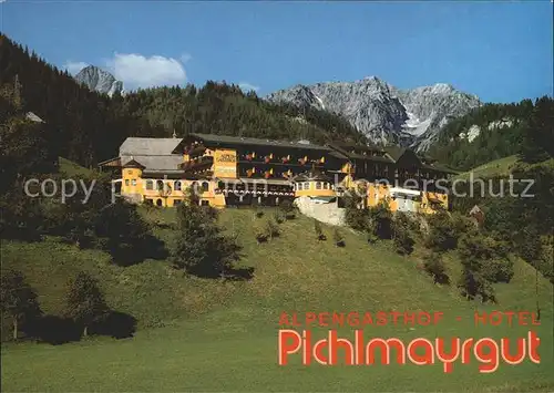 Schladming Obersteiermark Alpengasthof Hotel Pichlmayrgut Kat. Schladming