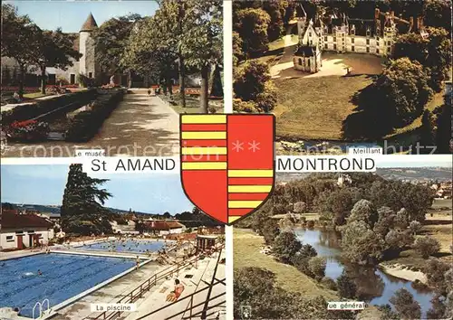 Saint Amand Montrond Le musee Meillant La piscine Vue general Kat. Saint Amand Montrond