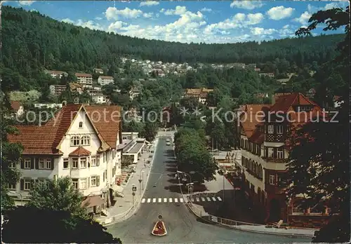 Bad Liebenzell Kurhausdamm und Rathaus Kat. Bad Liebenzell