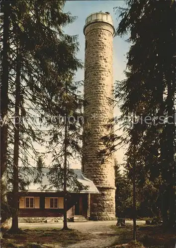 Triberg Schwarzwald Stoecklewaldturm mit Rasthaus Kat. Triberg im Schwarzwald