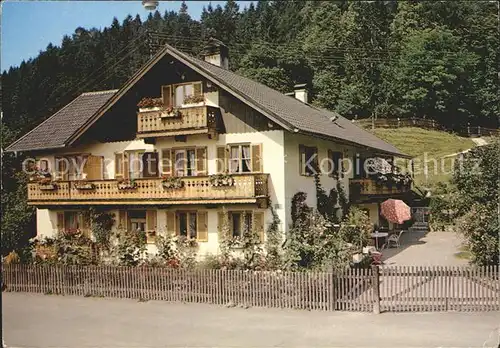 Garmisch Partenkirchen Gaestehaus Buchwieser Maurer Kat. Garmisch Partenkirchen