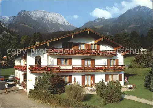 Schoenau Koenigssee Cafe Pension Der Brandtnerhof Kat. Schoenau a.Koenigssee