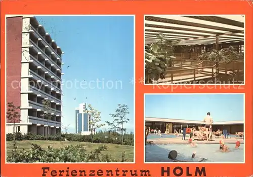Holm Holstein Ferienzentrum Schwimmbad Garten Kat. Schoenberg (Holstein)