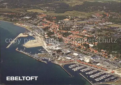 Ebeltoft Fliegeraufnahme Kat. Ebeltoft