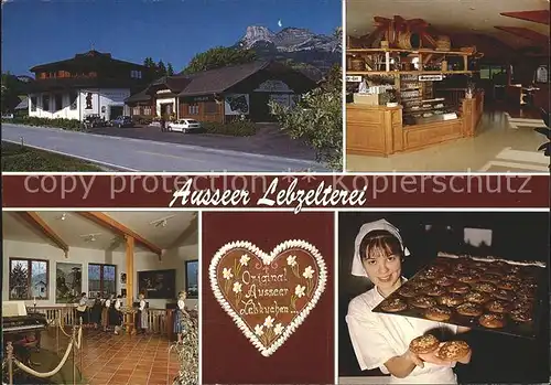 Bad Aussee Steiermark Ausseer Lebkuchen Bundesstr B145 Erzeugung und Versand Cordignano Museum Kat. Bad Aussee