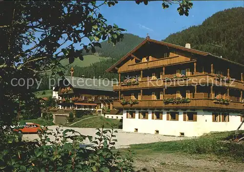 Oberau Berchtesgaden Gasthof Pension Fertinghof Kat. Berchtesgaden