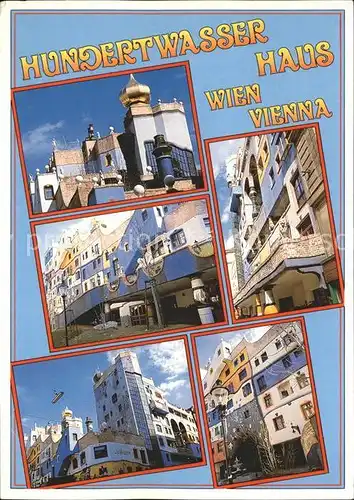 Wien Hundertwasserhaus Kat. Wien