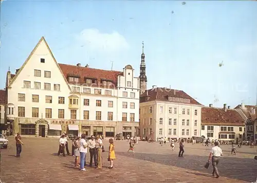 Tallinn Townhall Square Kat. Tallinn