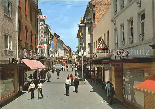 Bensheim Bergstrasse Hauptstrasse Fussgaengerzone Kat. Bensheim