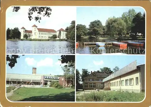 Rheinsberg Schloss Himmelpfort Bootshafen Stolpesee Neuglobsow Seilershof FDGB Heim Haus am See Kat. Rheinsberg