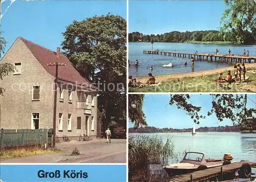 Gross Koeris HOG Zur Eisenbahn Freibad am Schulzensee Klein Koeriser See Kat. Gross Koeris