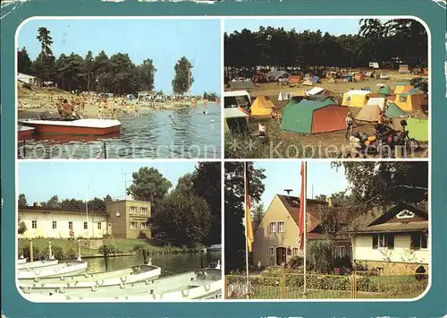 Schwielochsee Zaue Strand Jessern Campingplatz Goyatz GST Bildungszentrum Rudolf Eglhofer Jugendherberge Fryco Rocha Kat. Schwielochsee