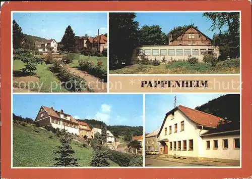 Pappenheim Thueringen Parkanlage Ausflugsgaststaette Fuchsbau Pfefferberg FDGB Heim Adler Kat. Floh Seligenthal