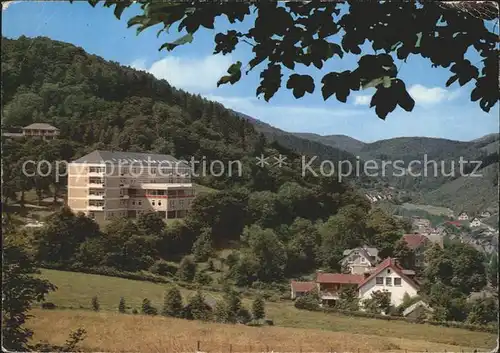 Bad Laasphe Schlossberg Sanatorium Wittgenstein Kat. Bad Laasphe