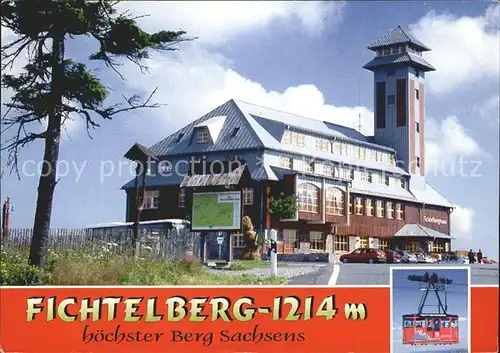 Fichtelberg Oberwiesenthal Fichtelberghaus Schwebebahn Kat. Oberwiesenthal
