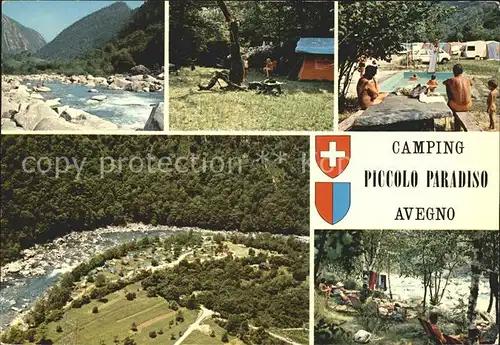 Avegno Camping Piccolo Paradiso Teilansichten Kat. Avegno