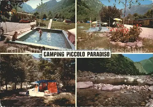 Avegno Camping Piccolo Paradiso Teilansichten Kat. Avegno