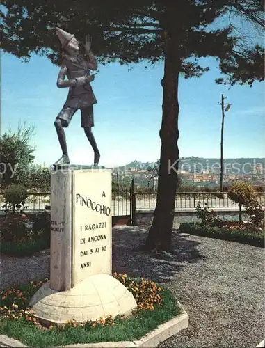 Ancona Marche Munumento a Pinocchio Kat. Ancona