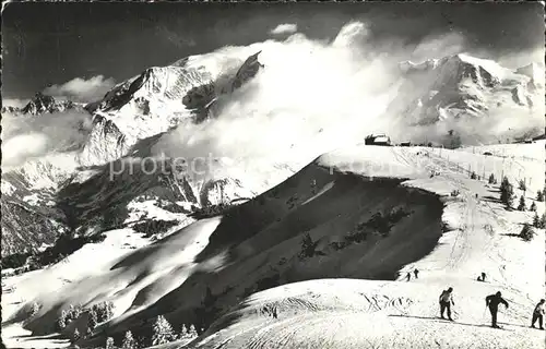 Mont Blanc Tempete sur le Mont Blanc Kat. Chamonix Mont Blanc