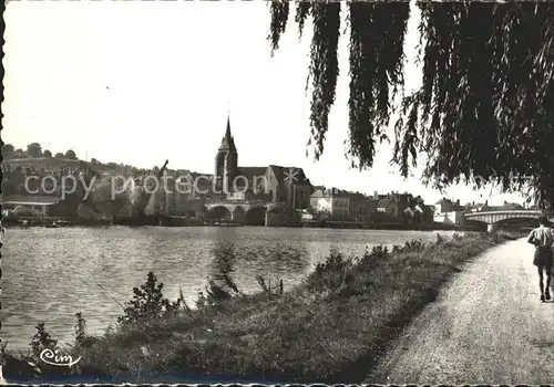 Pont sur Yonne Les bords de l`Yonne Kat. Pont sur Yonne