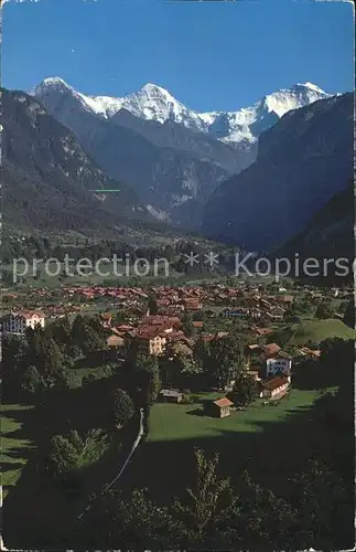 Wilderswil Eiger Moench Jungfrau Kat. Wilderswil