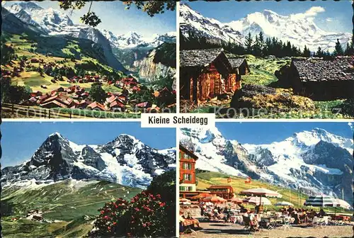 Scheidegg BE Berghuette Bergstation Kat. Scheidegg